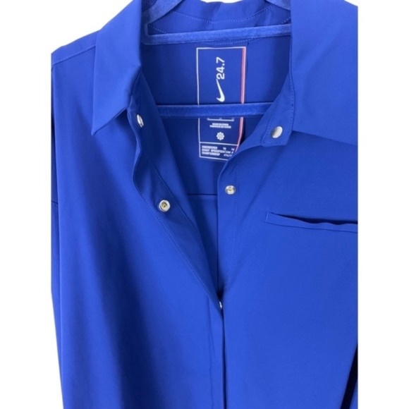 Nike‎ 24.7 PerfectStretch Dri-FIT Oversized Long-Sleeve Shirt NWT - Picture 7 of 16